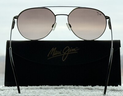 Maui Jim Waterfront MJ 830 02C Grey Metal Frame + Dual Blue to