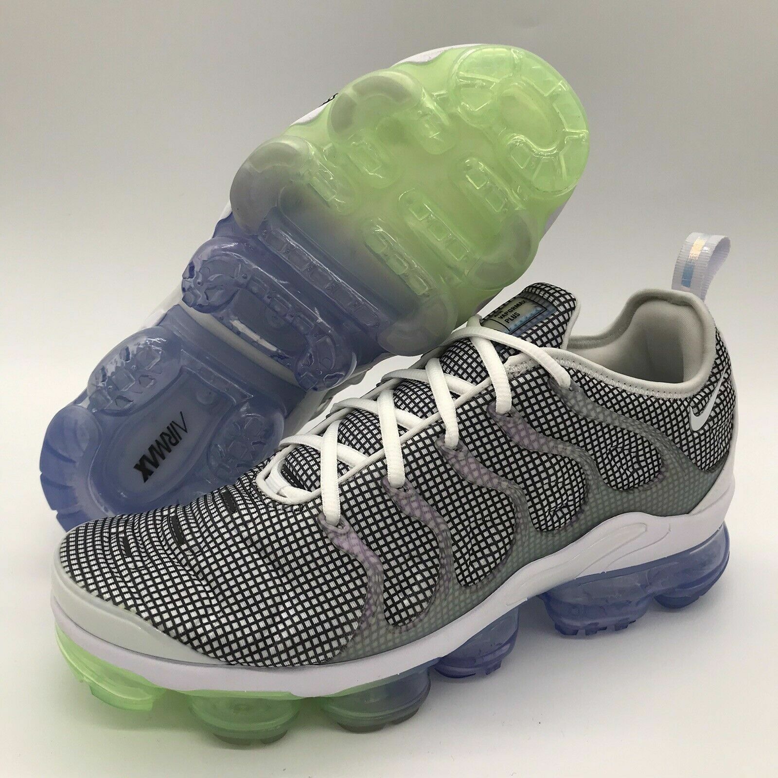 white grey red vapormax