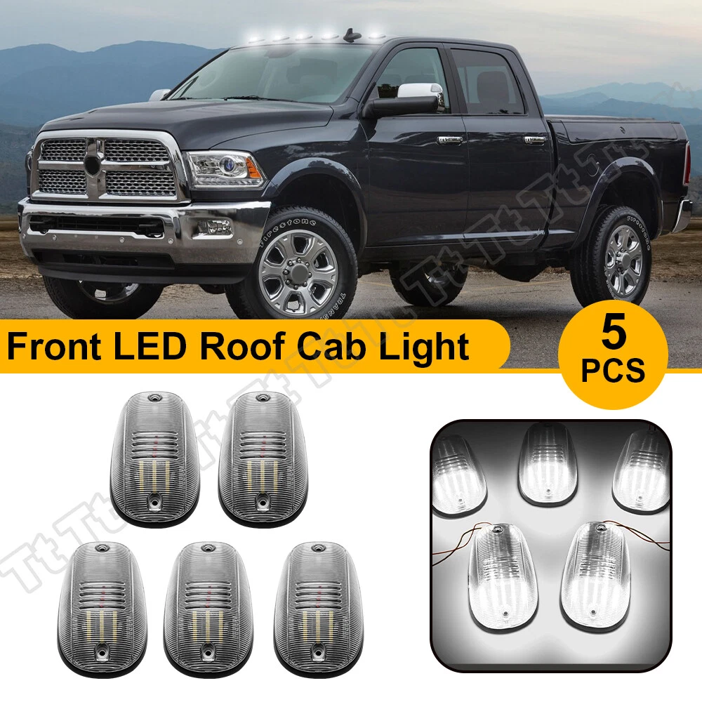 For 2003-2018 Dodge Ram 1500 2500 3500 Truck White LED Cab Roof Marker Lights 5x
Opens in a new wind