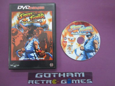 STREET FIGHTER ALPHA DVD MANGA PELICULA DE ANIME  