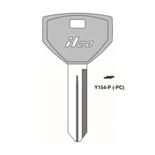 ILCO Replacement Uncut Key Blank for AMC, Dodge, Jeep & Plymouth -Y154P (5 Pack)