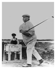 PRESIDENT WILLIAM HOWARD TAFT GOLFING ON GOLF COURSE 8X10 PHOTO