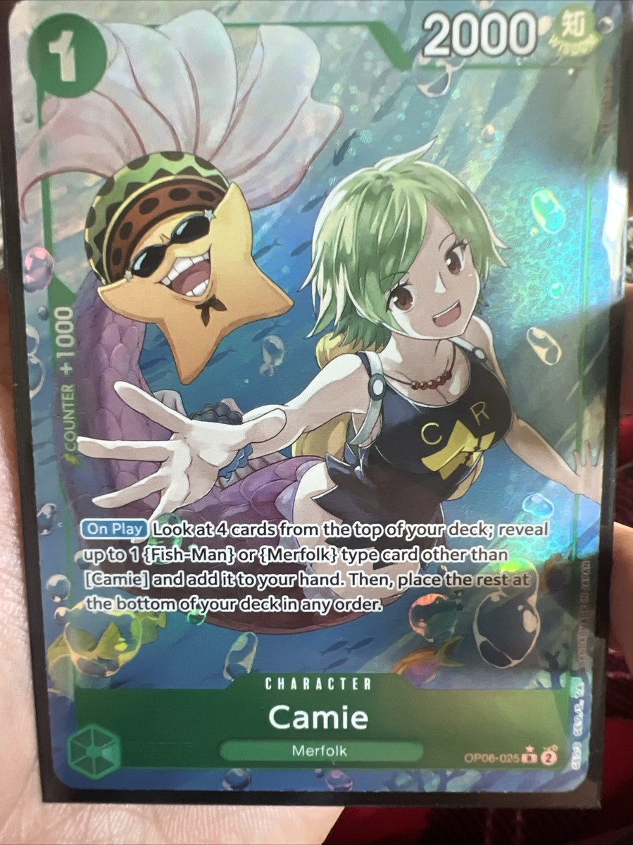 ONE PIECE Card Game, Wings of the Captain, Camie, OP06-025, Rare