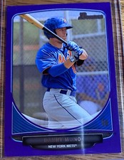 Danny Muno #BP28 2013 Bowman Purple New York Mets MLB Baseball