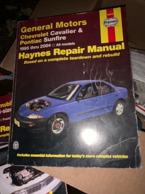 Haynes Repair Manual Chevrolet Cavalier Pontiac Sunfire 1995 2004 Ebay