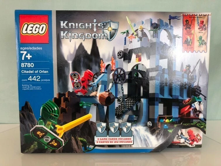 LEGO Castle Knights Kingdom II Citadel of Orlan 8780 2004 set NEW SEALED