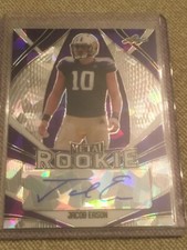JACOB EASON 2020 Leaf Metal Rookies Autograph #6/10 WASHINGTON COLTS QB