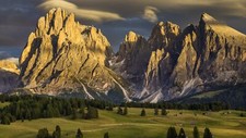 Landscape mountains nature alps tyrol italy Custom Gaming Mat Desk