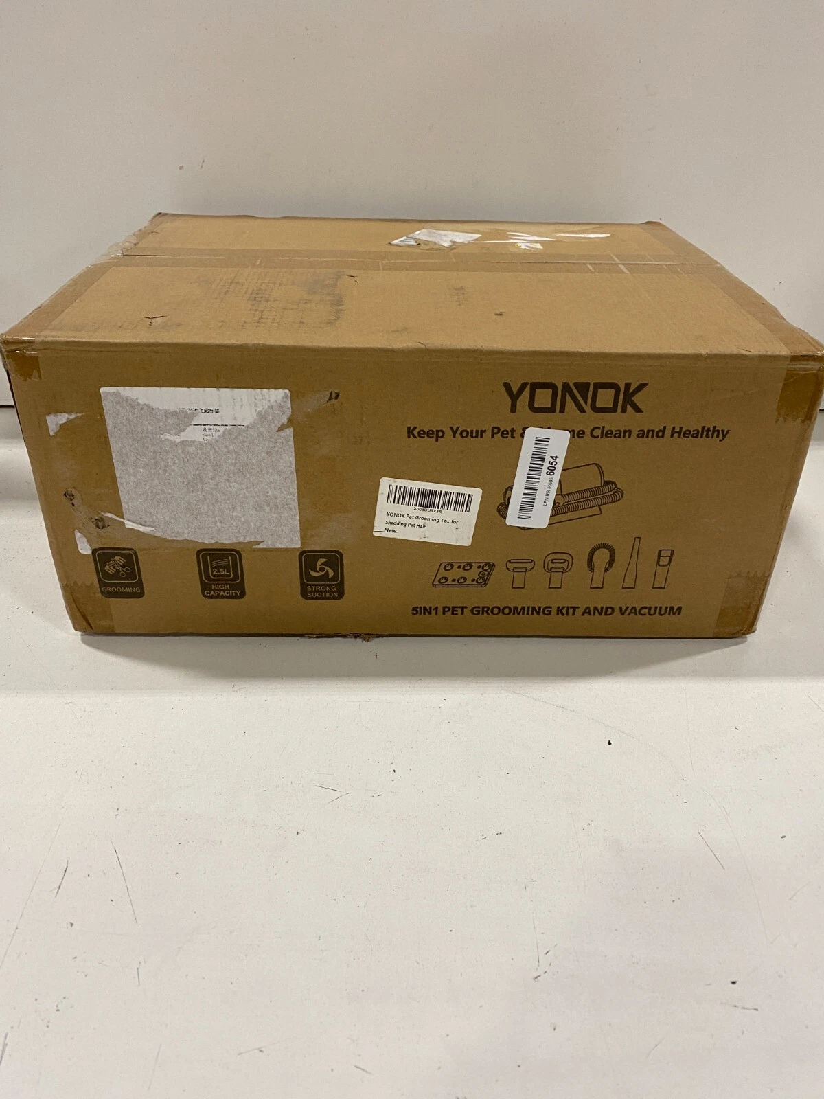 YONOK Dog Grooming Kit, Pet Grooming Vacuum with Clippers & Trimmer