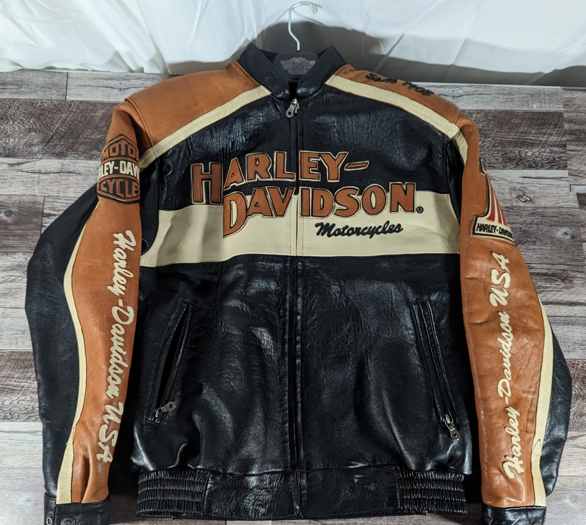 American Eagle Leather Jacket for Men - Viking Cycle