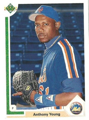 ANTHONY YOUNG NEW YORK METS #65F - UPPER DECK FINAL EDITION ED NM-MT 1991