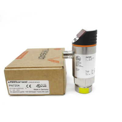 IFM PN7204 Pressure Switch Sensor with Display 18...36 DC New KD