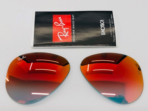 Lenses Ray-Ban RB8307 \u0026 RB3025 002/4W 58 Replacement Lenses Lenti  Ersatzglaser | eBay