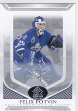 2020/21 SP SIGNATURE EDITION..FELIX POTVIN..SILVER SCRIPT..# 8..MAPLE LEAFS