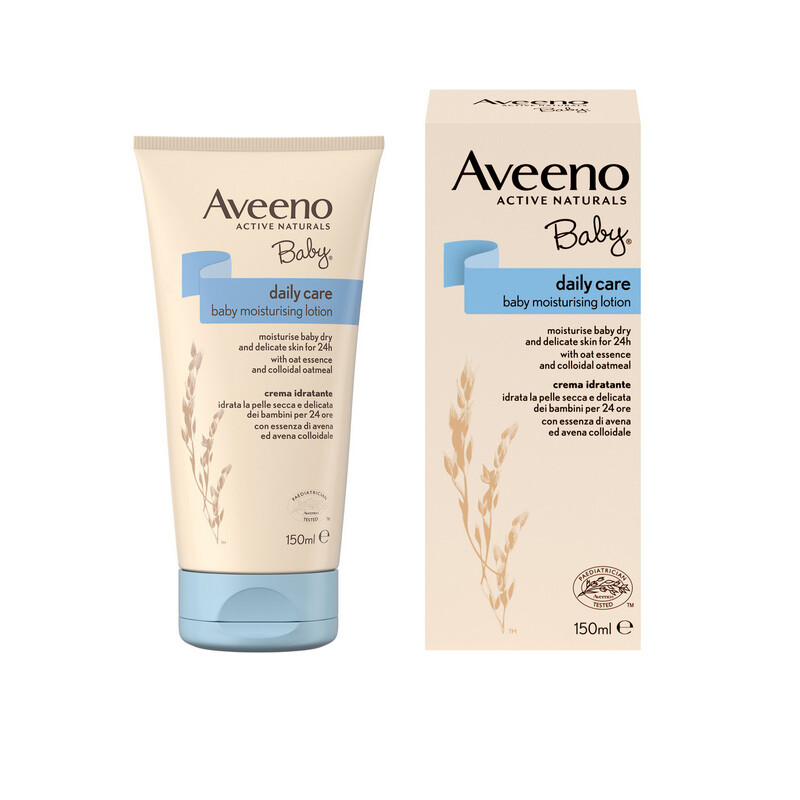 Aveeno Baby Daily Care Loción Hidratante Diaria Loción Hidratante Bebé, 150 Ml