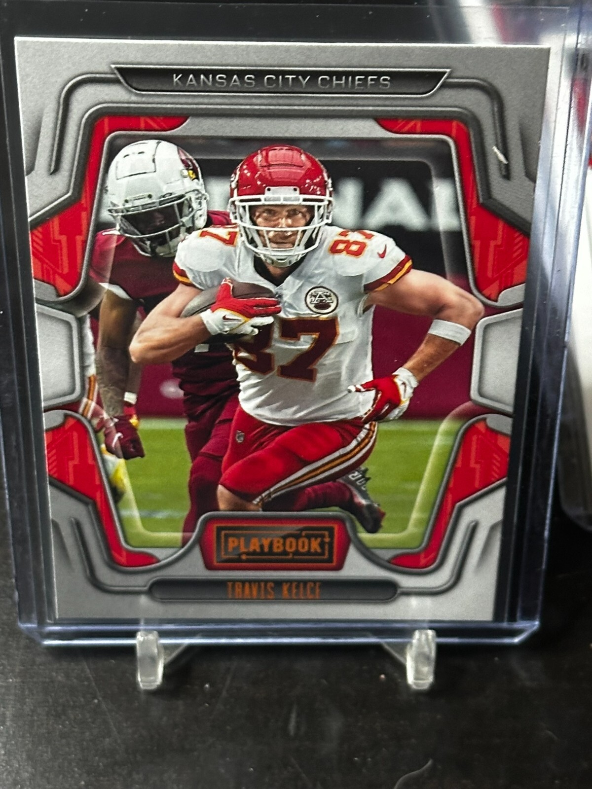 2022 Panini Playbook - #30 Travis Kelce --Orange