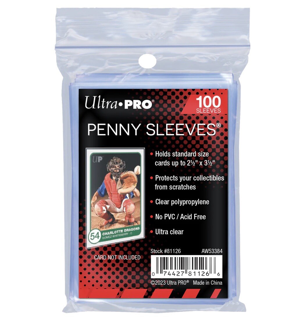 Trading Card Sleeves 1000 Ultra PRO Soft Sleeves – Clear Penny Card Protectors For Pokémon TCG (10 Packs) Pochette Protectrice Transparente - Foto 11