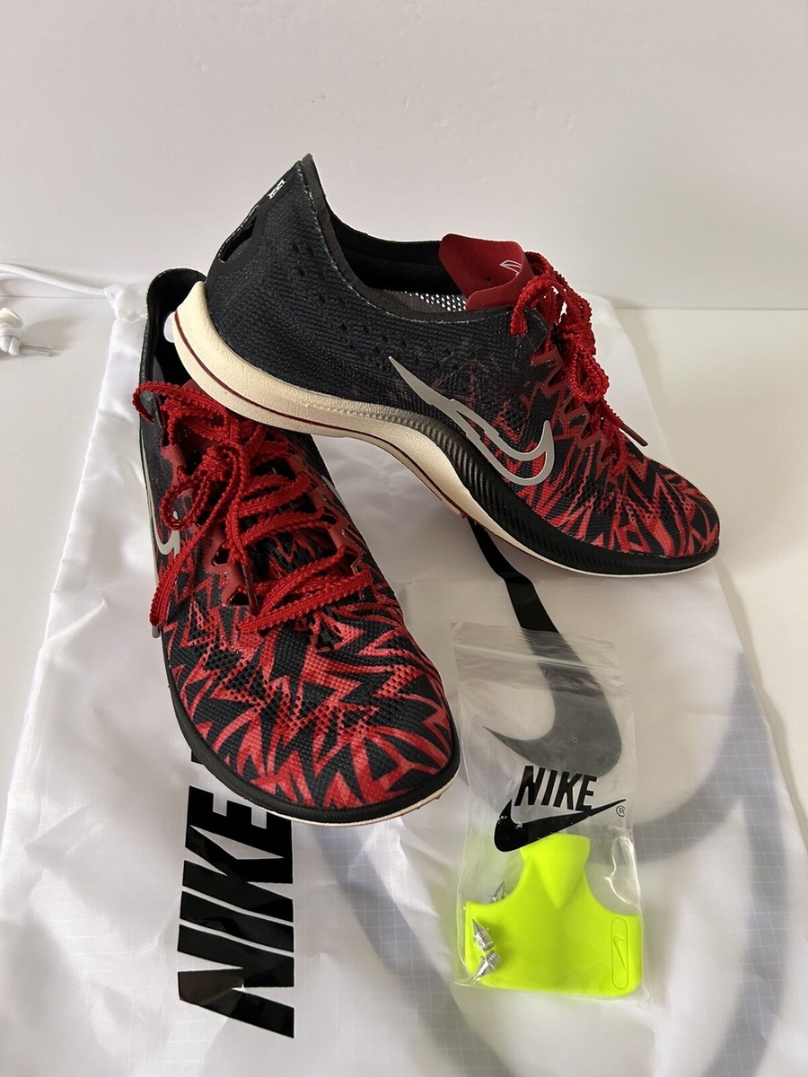 Nike ZoomX Dragonfly Bowerman Track Club Black Red Elite Men's 7 w