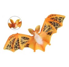 Painted Bat Toy Action Figure Small Animal Figurine Doll Gift for Kids