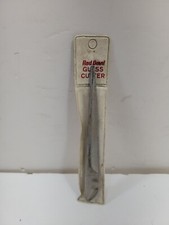 Vintage USA 1063 5.25" Red Devil Glass Professional Cutter Tool Metal