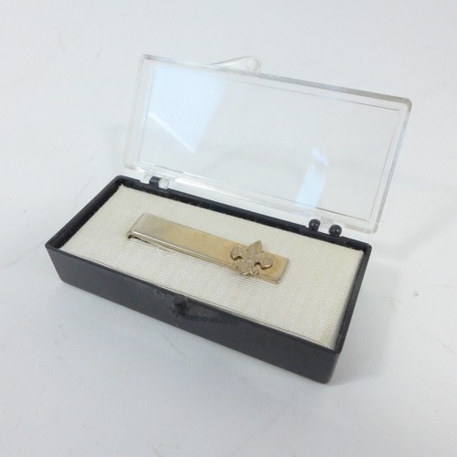 Set 3 Vintage BS Boy Scouts De Amérique Ceinture, Foulard Slide & Cravate Pince - Photo 5 sur 8