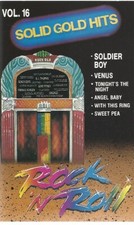 Rock  Roll Solid Gold Hits Vol. 16 Cassette 