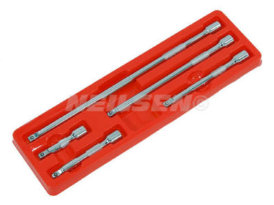 VERLÄNGERUNGSSTANGE STECKSCHLÜSSELSATZ 5-TLG 1/4'' ANTRIEB LANG RATSCHE SATZ 38-225MM 1230