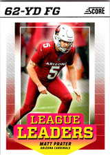 2024 Score #LL-MPR Matt Prater League Leaders Red