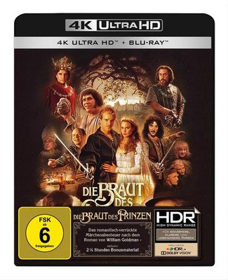 Die Braut des Prinzen (4K Ultra-HD + Blu-ray) - Sehr guter Zustand