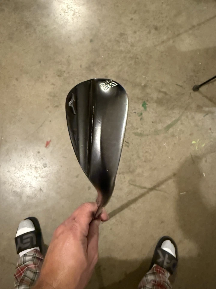 Mizuno Pro T1 Black Ion 58.08 C Grind Lob wedge KBS 115 Steel Shaft Right Handed - Image 3 of 4