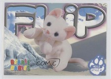 1999 Ty Beanie Babies Series 4 Flip the White Cat #183 1b9b
