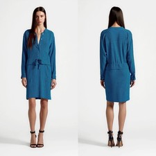 Equipment Lizza Striped Long Sleeve Shirtdress Sz.4 NWT