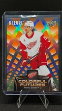 2024-25 Upper Deck Allure Moritz Seider Colorful Futures Orange #CF-5 Red Wings