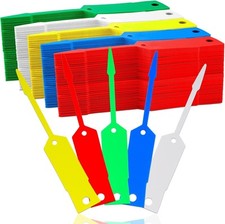 1000 Pieces Self Lock Arrow ID Key Tags Car Parts Tags Self Locking Key Labels K