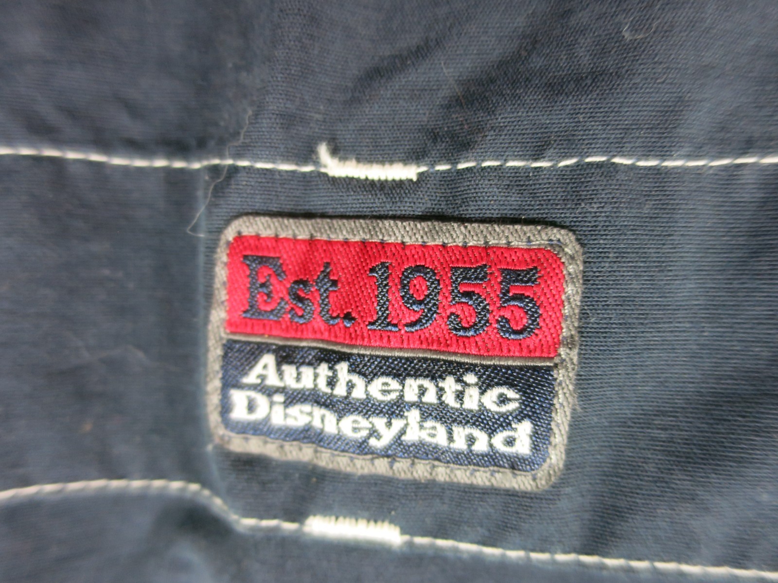 Disneyland Resort 55 Navy  Blue Track  Med Jacket Windbreaker Sm Pants Lot of 3 image 10