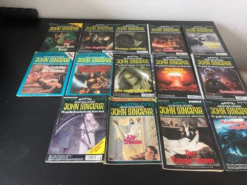 JOHN SINCLAIR GEISTERJAGER  GERMAN MAGAZINE 14 x LOT