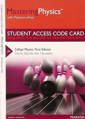 Mastering Physics with Pearson eText -- Standalone Access Card...