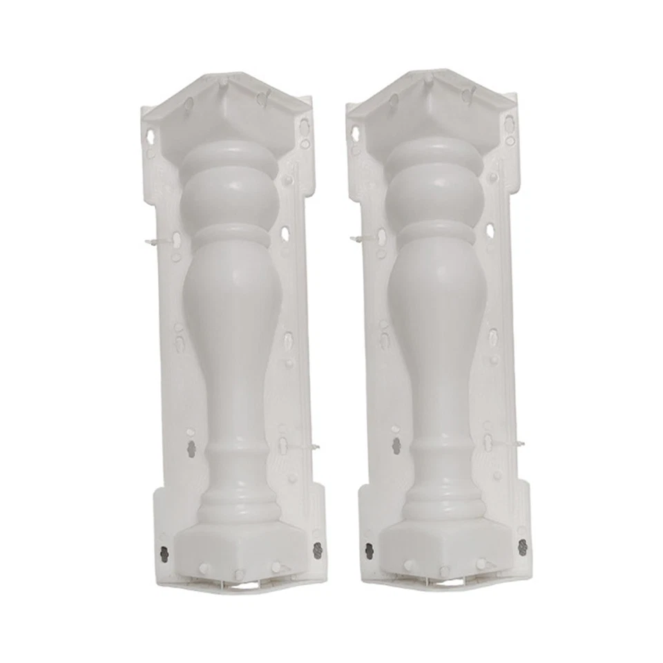 European Roman Column Mould Railing Concrete DIY Plaster Decoration Ornament for