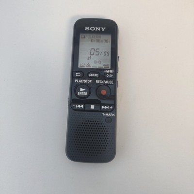 Sony T-Mark ICD-PX312 Digital Voice Recorder Black Works