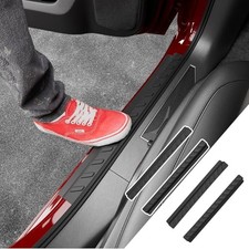 Door Sill Protector Compatible with 2019 Compatible with 19-26 Chevy Silverado