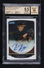 2013 Bowman Draft Chrome Prospect Hunter Harvey BGS 9.5 GEM MINT Auto h8b