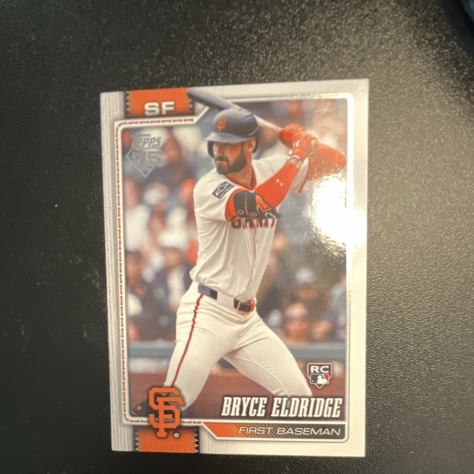 Topps 2025 Topps Bryce Eldridge San Francisco Giants RC Rookie Card #406