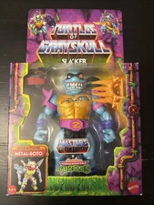 Mattel Masters of the Universe Turtles of Grayskull Sla'ker MOTU TMNT Unpunched