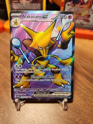 Alakazam Ex 188/165 S&V: 151 Mew | Ultra Rare, Full Art, Holo | Pokémon TCG