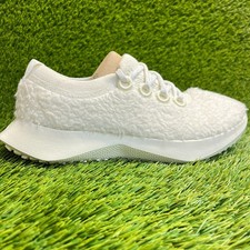 Allbirds Wool Dasher 2 Fluff Mens Size 8 Womens 9.5 Natural White Running Shoes