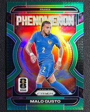 Malo Gusto 2026 Panini Prizm FIFA World Cup Phenomenon Green /5 #11