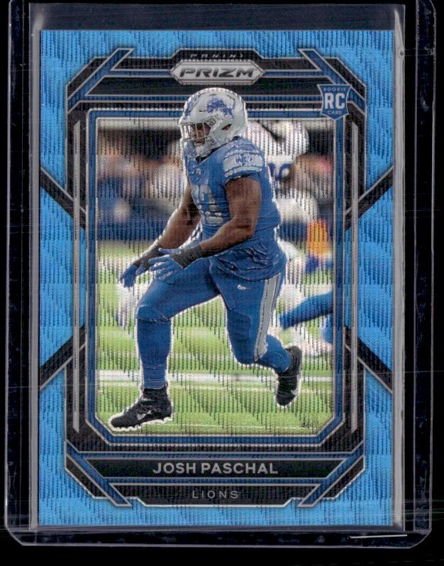2022 Panini Prizm #389 Josh Paschal Blu Wave Prisms /199 RC