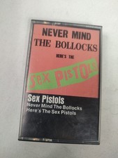 The Sex Pistols &ldquo;Never Mind the Bollocks&hellip;&rdquo; (1977)  Punk CASSETTE  Tape Rotten
