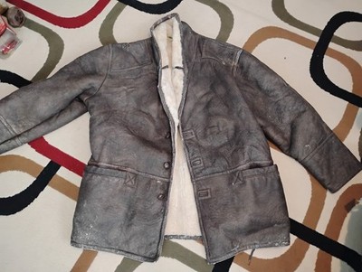 angelo litrico leather Men's jacket 