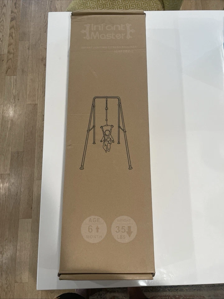 Jersey y gorila para puerta de bebé con soporte para bebés activos que aman saltar y Foto 2 de 4